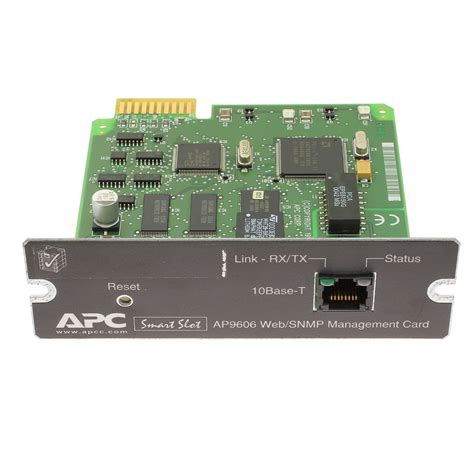 acp smart.slot ap9606 web management card|ap9630 setup.